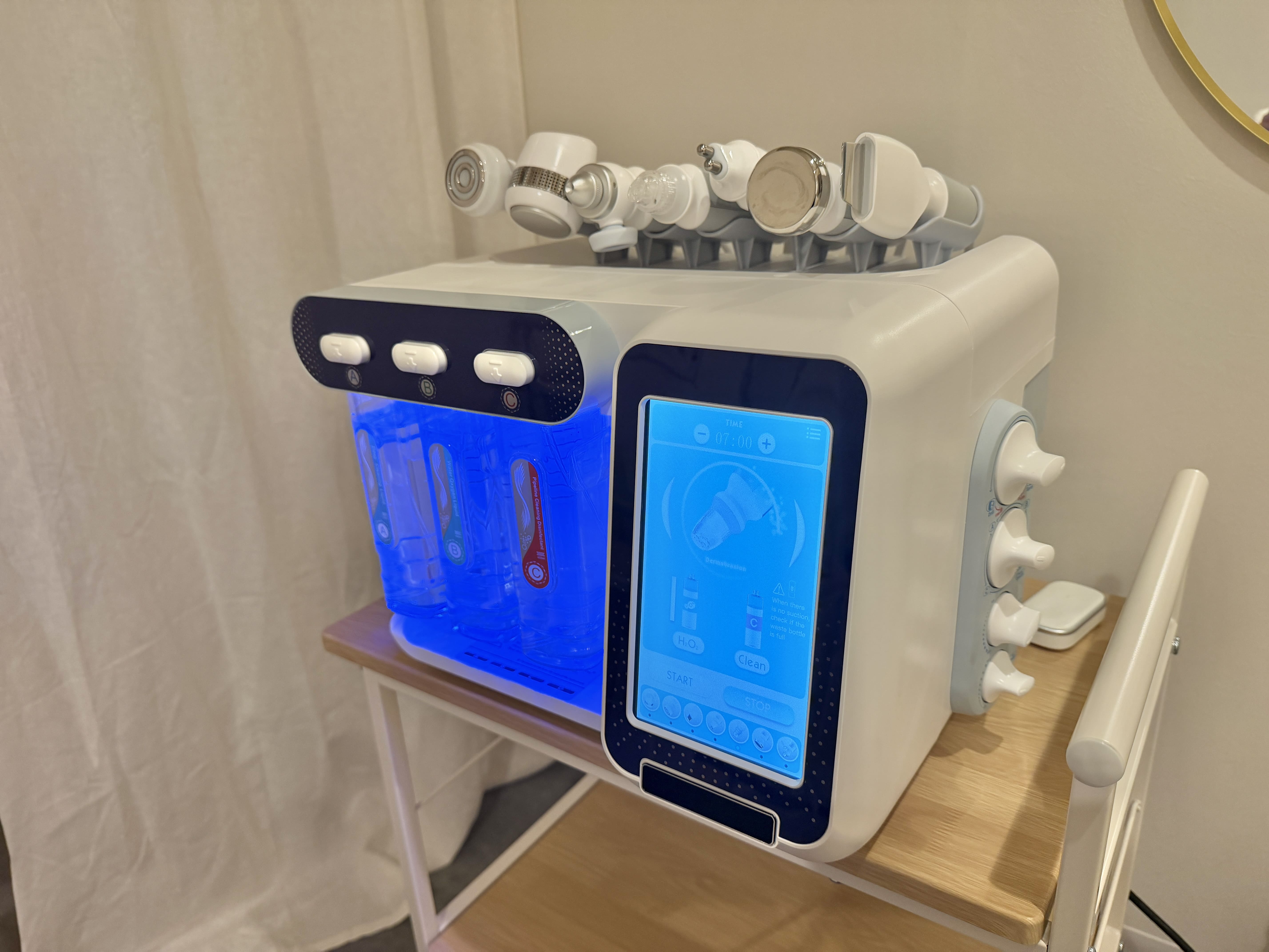 毛穴洗浄の機器